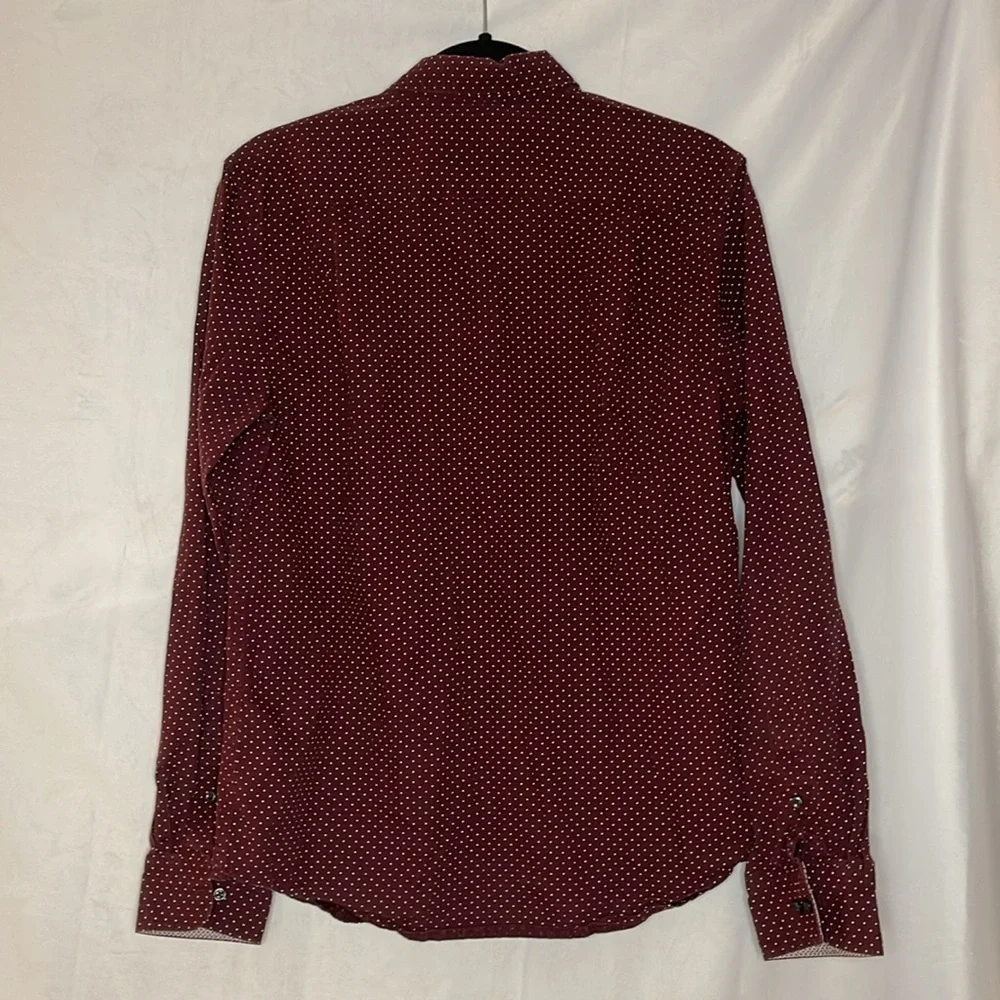 DENIM & FLOWER LONG SLEEVE BUTTON DOWN (S) - Picture 7 of 7